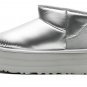 Ultra Mini Platform Hi Shine Boot WMNS "Silver"