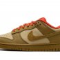 DUNK LOW WMNS "Bronzine Picante Red"