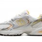 530 "White Vibrant Apricot Silver Metallic"