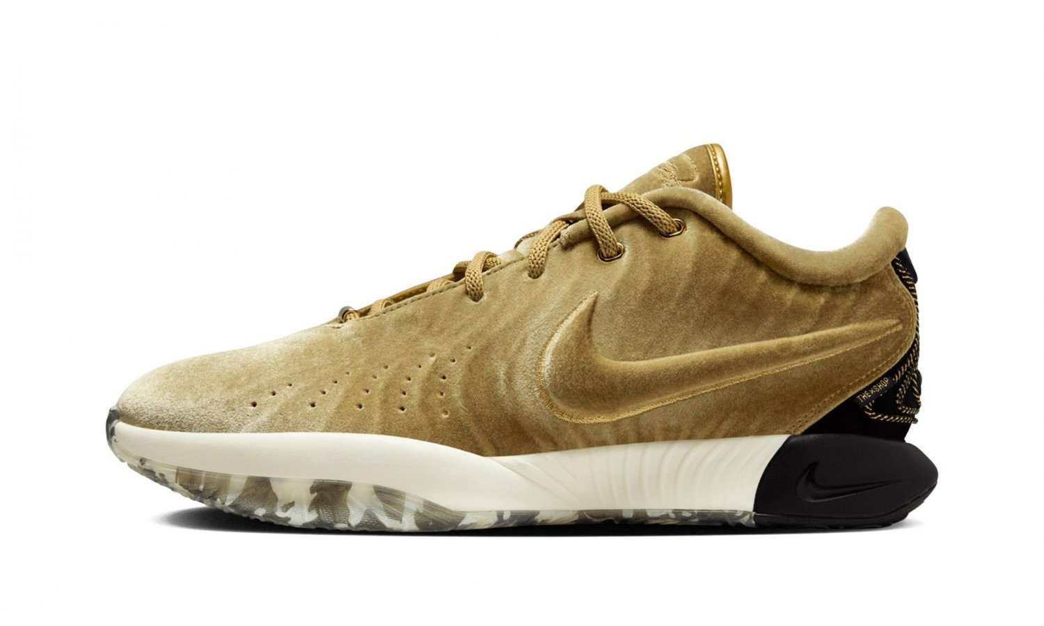 LeBron 21 "The Shop - Metallic Gold"