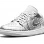 Air Jordan 1 Low SE WMNS "Metallic Silver"