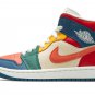 AIR JORDAN 1 MID SE WMNS "Multi-Color"