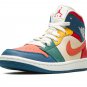 AIR JORDAN 1 MID SE WMNS "Multi-Color"