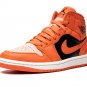 AIR JORDAN 1 MID SE WMNS "Orange / Black"