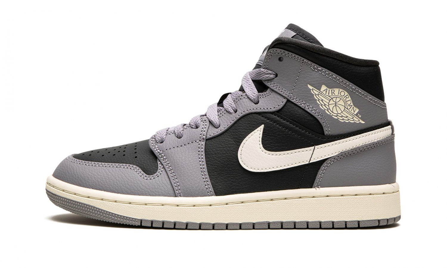 AIR JORDAN 1 MID WMNS "CEMENT GREY"