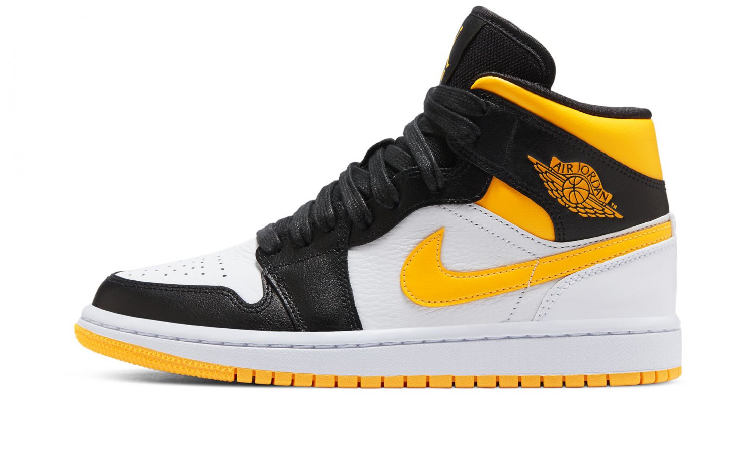 AIR JORDAN 1 MID SE WMNS "Laser Orange/Black"