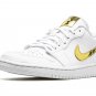 AIR JORDAN 1 LO SE WMNS "White Metallic Gold"