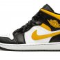 Air Jordan 1 Mid "White / Pollen / Black"