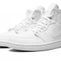 AIR JORDAN 1 MID WMNS "Triple White 2022"