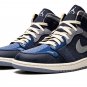 Air Jordan 1 Mid SE Craft "Obsidian"