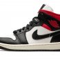 AIR JORDAN 1 MID WMNS "Black / Gym Red / Sail"