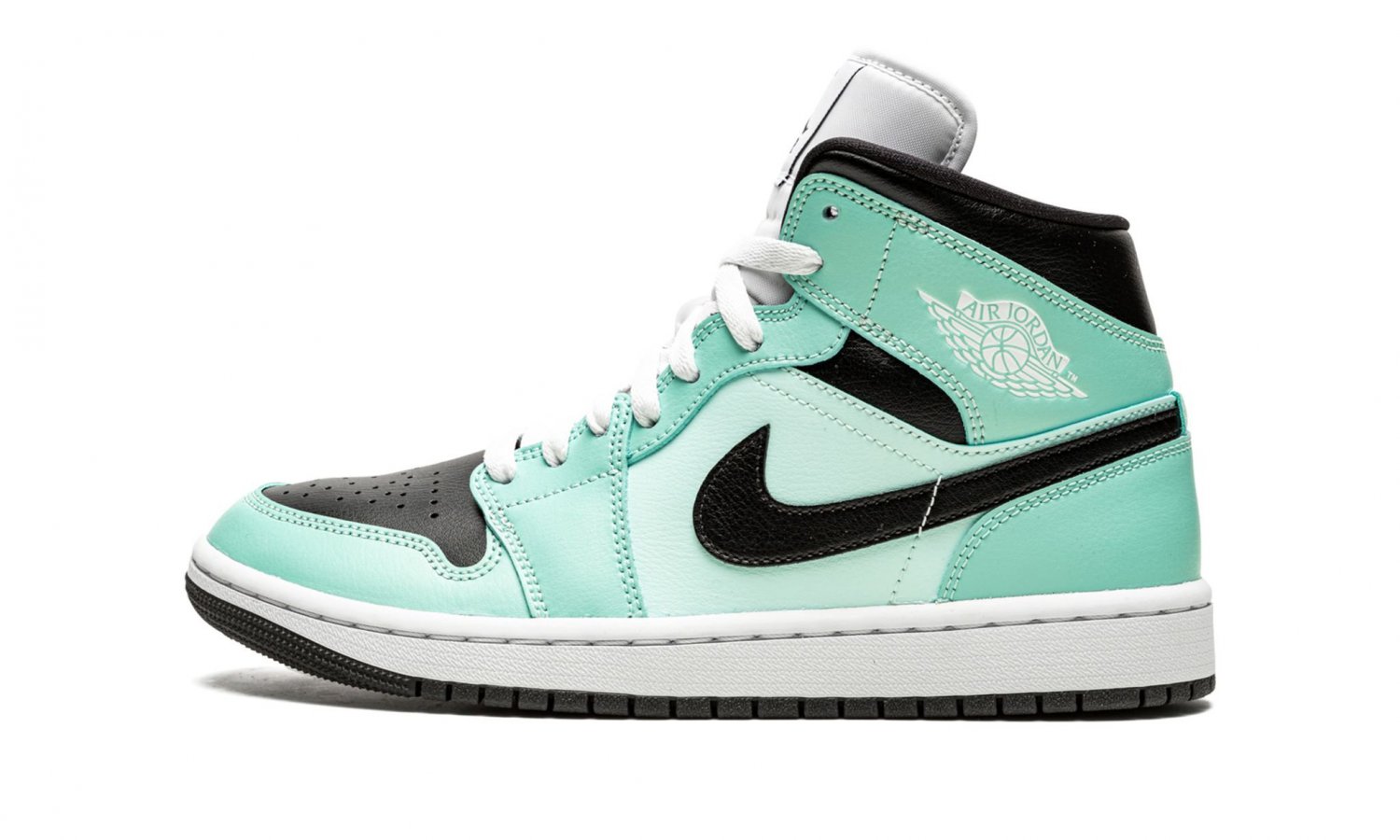 AIR JORDAN 1 MID WMNS "Aqua Black"