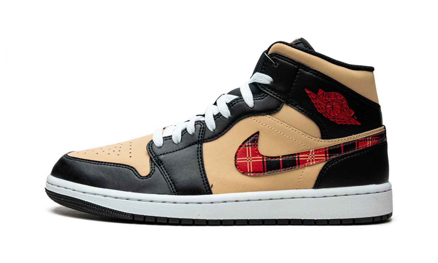 Air Jordan 1 Mid SE "Tartan Swoosh"