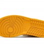 JORDAN 1 MID WMNS "White / University Gold"