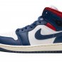 AIR JORDAN 1 MID WMNS "Blue / Red"