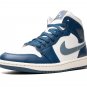 AIR JORDAN 1 MID WMNS "French Blue"