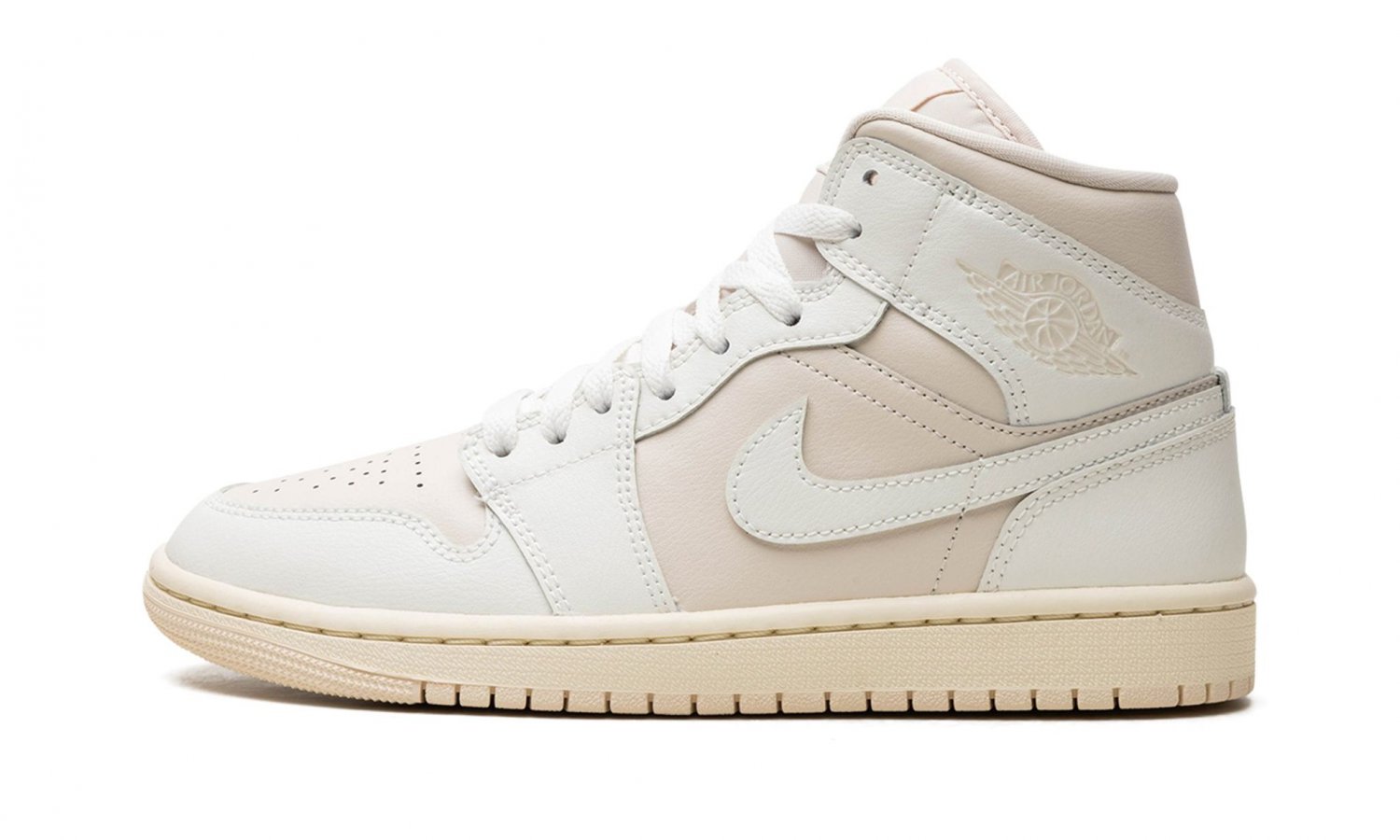 Air Jordan 1 WMNS "White / Light Tan"