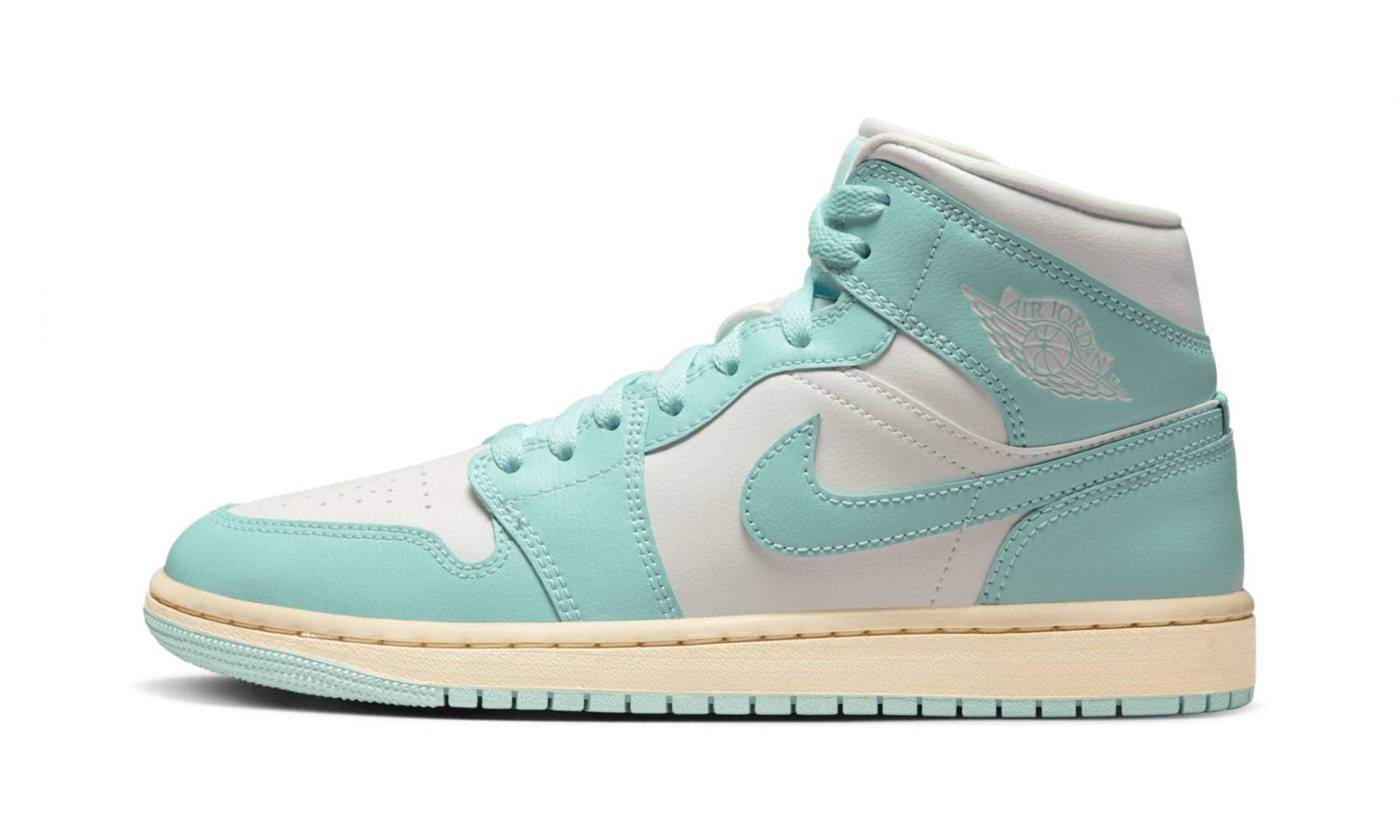 AIR JORDAN 1 MID WMNS "LIGHT DEW"