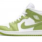 AIR JORDAN 1 MID SE WMNS "Green Python"