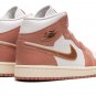 AIR JORDAN 1 MID WMNS "RED STARDUST"