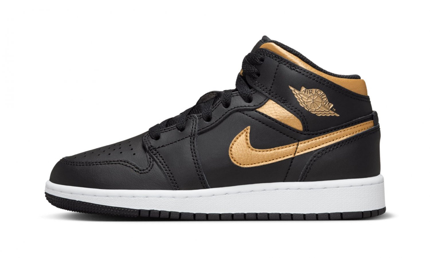 Air Jordan 1 Mid GS "black"