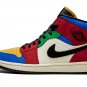 Air Jordan 1 Mid "Blue The Great - Fearless"