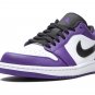 Air Jordan 1 Low "Court Purple"