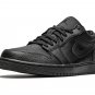 Air Jordan 1 Low "Triple Black"