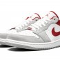 AIR JORDAN 1 LOW SE "White / Grey / Red"