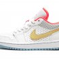 AIR JORDAN 1 LO SE WMNS "White / Sesame / Flash Crimson"