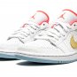 AIR JORDAN 1 LO SE WMNS "White / Sesame / Flash Crimson"