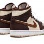 AIR JORDAN 1 MID SE WMNS "Brown Basalt Fleece"