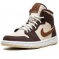 AIR JORDAN 1 MID SE WMNS "Brown Basalt Fleece"