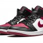 Air Jordan 1 Mid "Bred Toe"