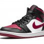 Air Jordan 1 Mid "Bred Toe"