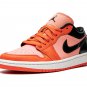 JORDAN 1 LO WMNS "Orange Black"