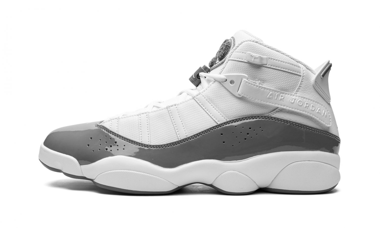 Jordan 6 rings "White / Cool Grey"