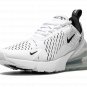 AIR MAX 270 MNS WMNS "White / Black"