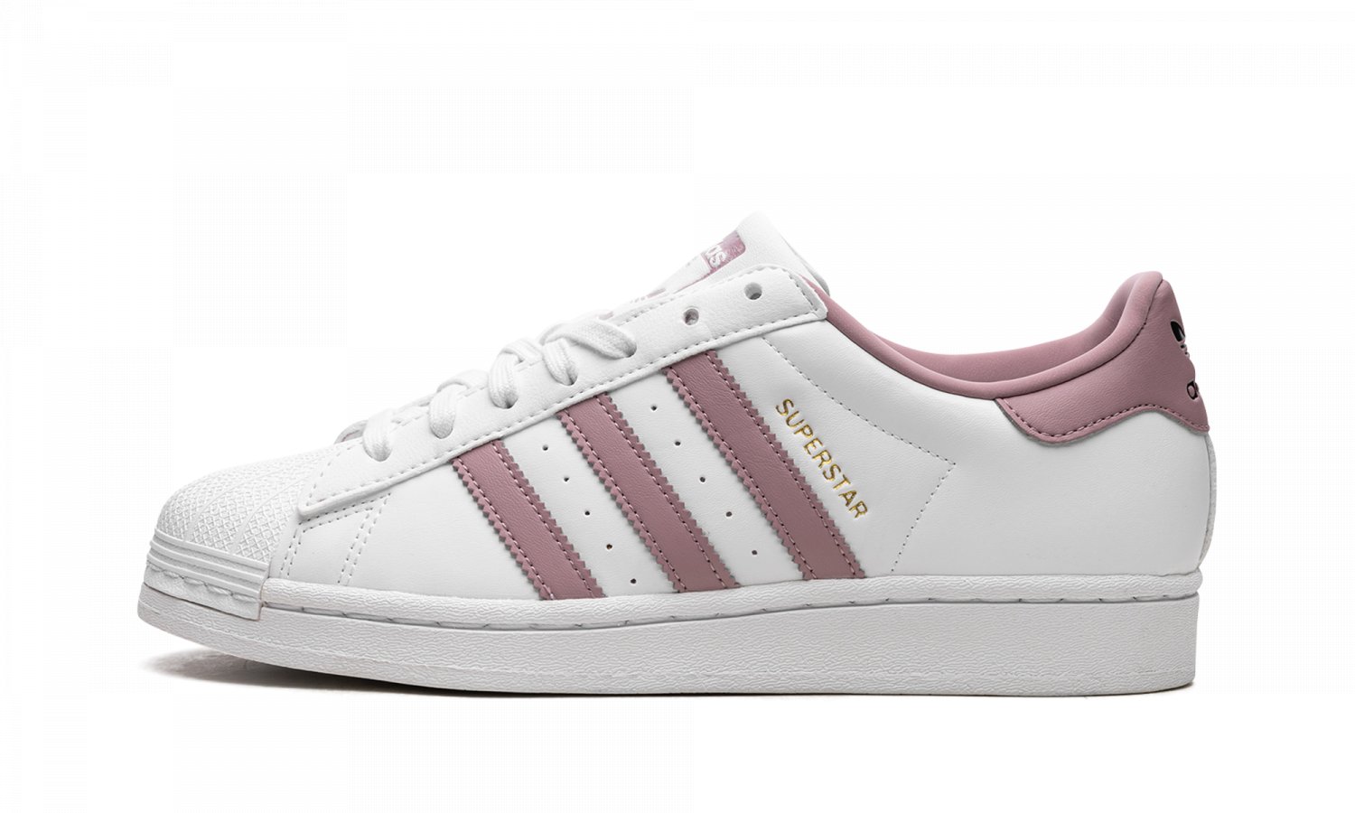 SUPERSTAR WMNS "White / Magic Mauve"