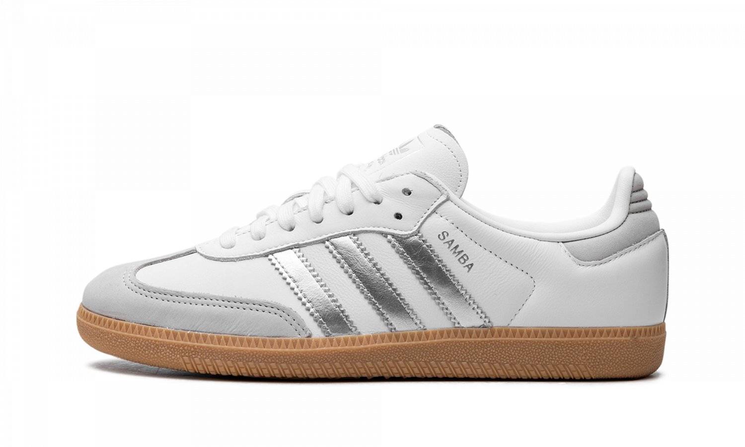 Samba OG WMNS "White Silver Metallic Grey"