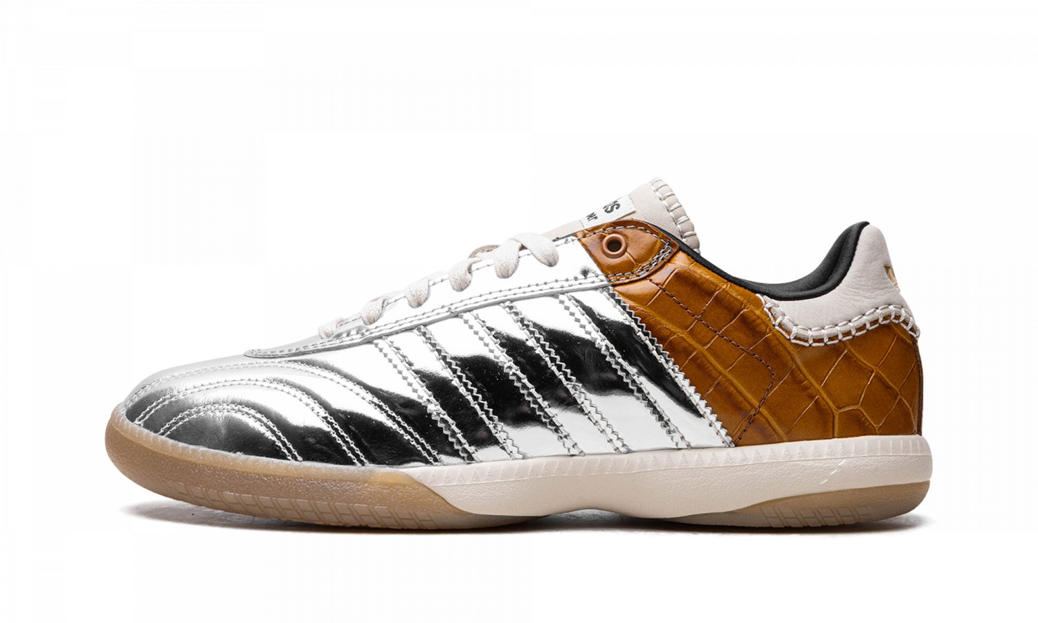 Samba Millenium "Wales Bonner - Silver Metallic / Easy Yellow"