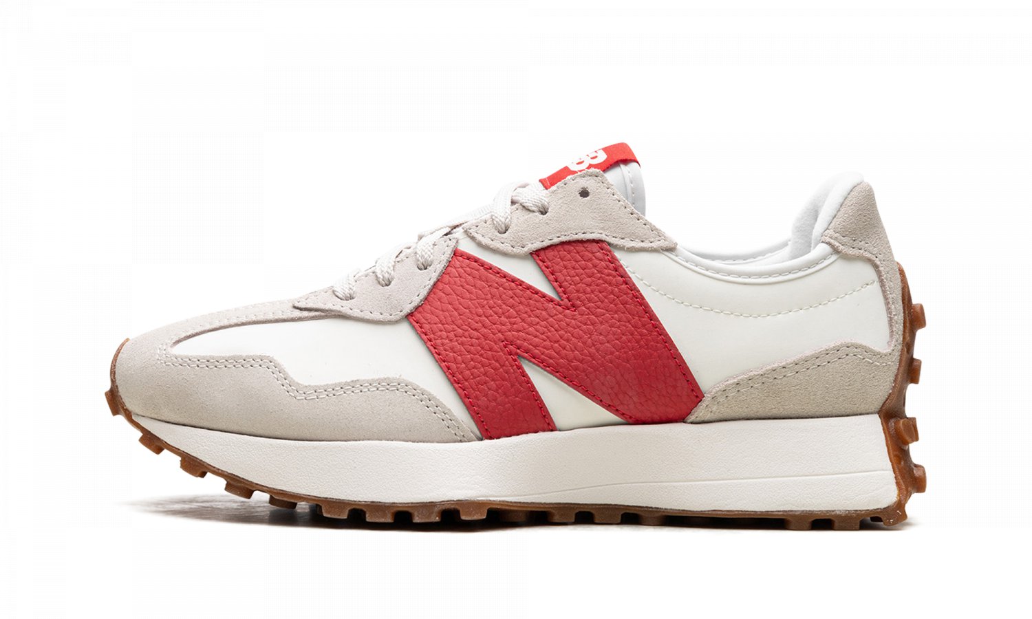 327 WMNS "Moonbeam True Red"