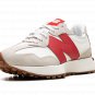 327 WMNS "Moonbeam True Red"