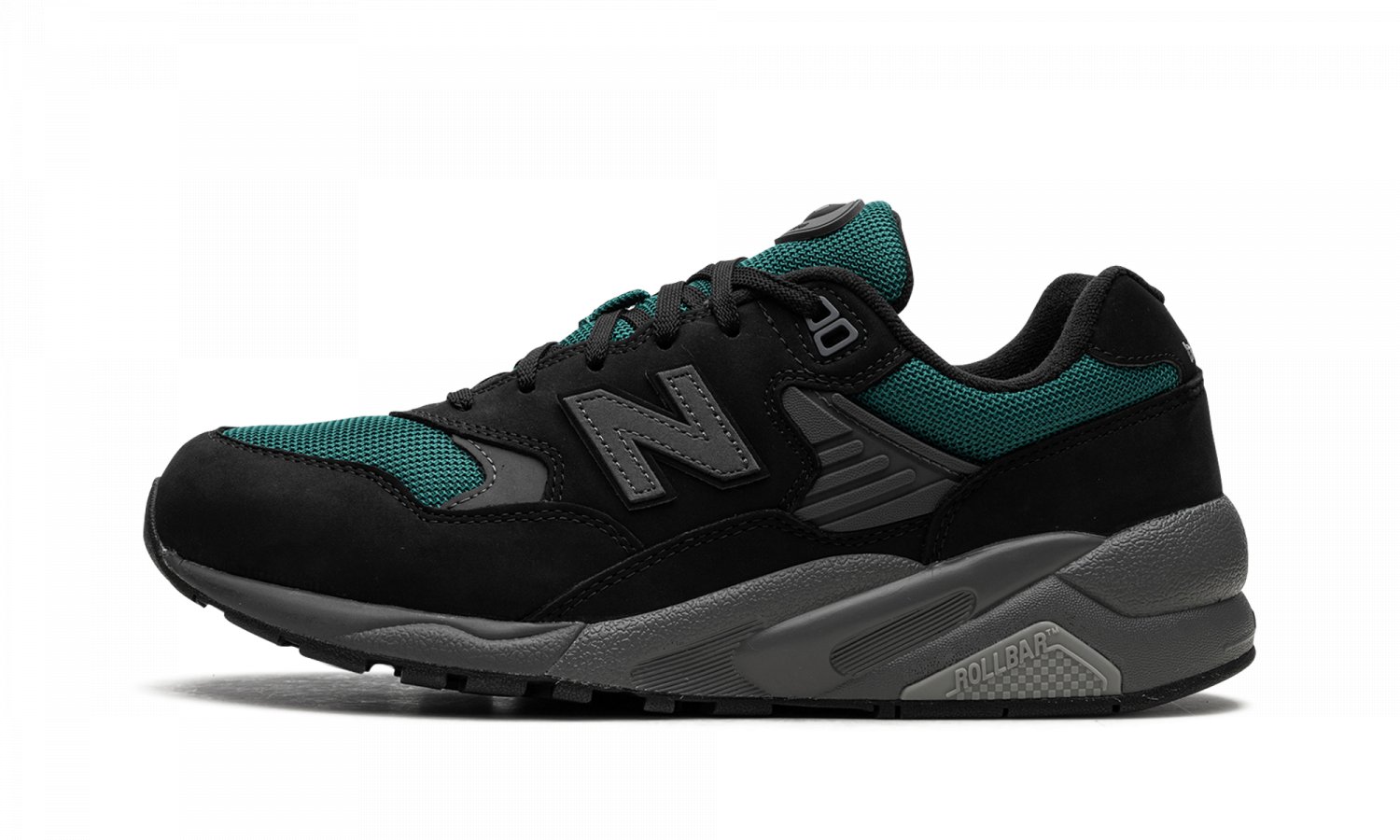 580 "Black / Teal"