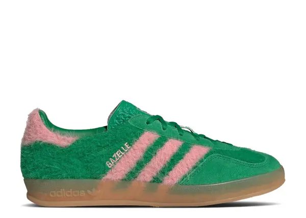 Gazelle Indoor WMNS "Green Glow Pink"