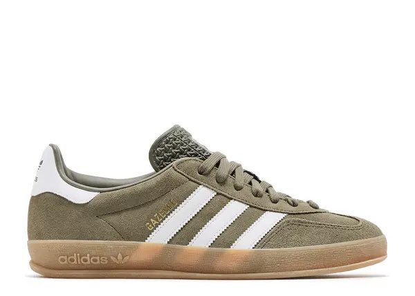 Gazelle Indoor "Olive Strata Cloud White Gum"
