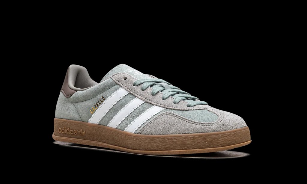 Gazelle Indoor "Silver Pebble Silver Green"