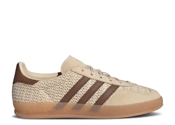 Gazelle Indoor "Cream/Brown Knit"