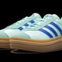 Gazelle Bold WMNS "Clear Mint Lucid Blue Gold Metallic"