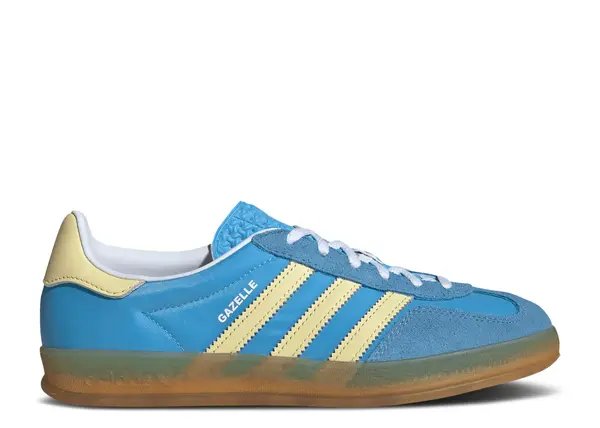 Gazelle Indoor WMNS "Semi Blue Burst Almost Yellow"